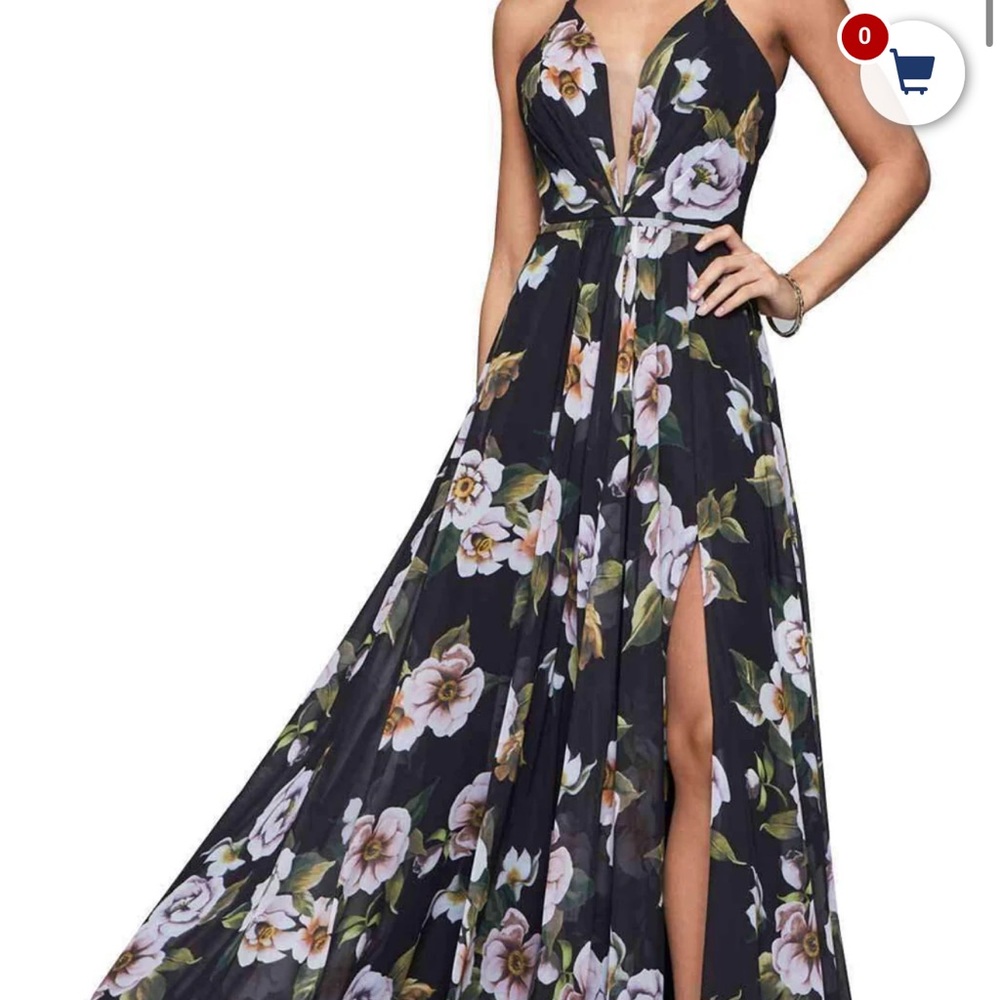 Floral Maxi Dress Faviana